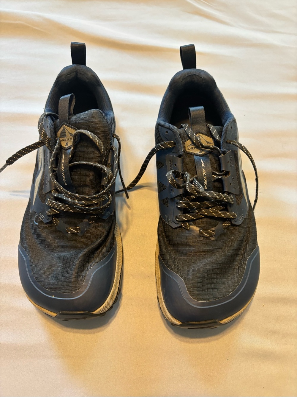 Men's Altra Athletic Lace-Up Sneakers in Blue & Black